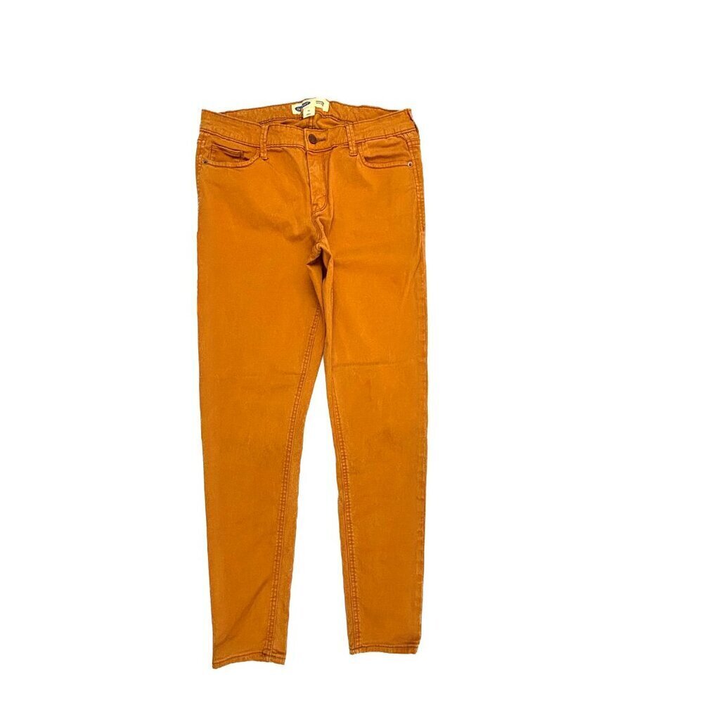 Old Navy Rockstar Super Skinny Women's size 10 Dark Yellow‎ Denim jeans